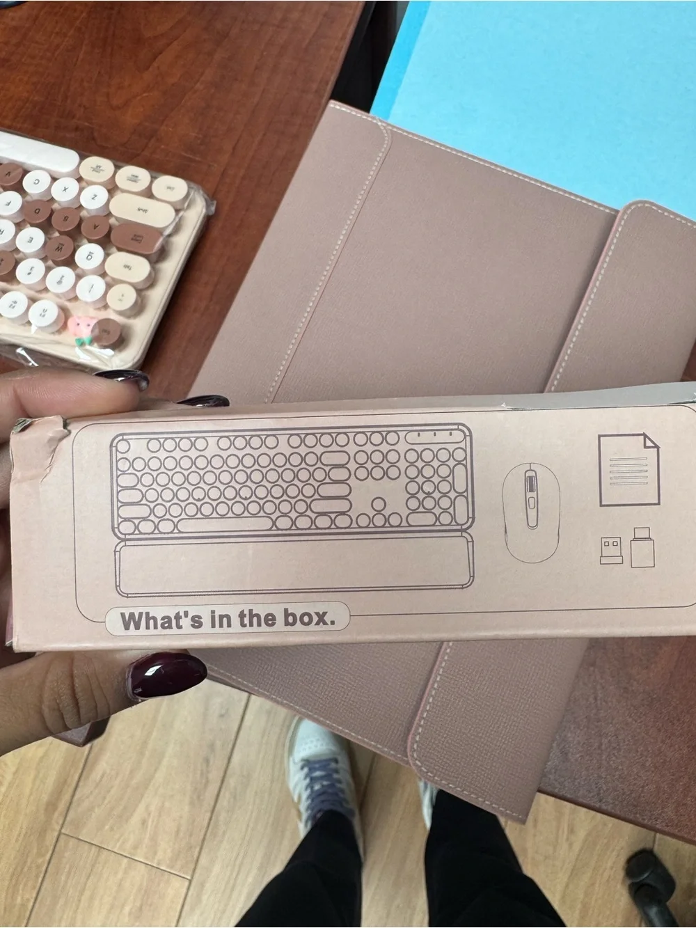 Wireless keyboard & mouse combo